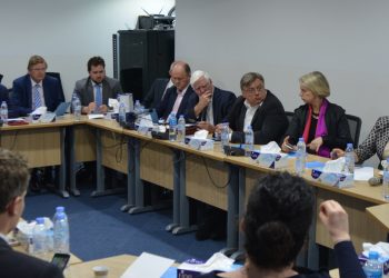 Al Mesbar Meets a Delegation from the European Parliament